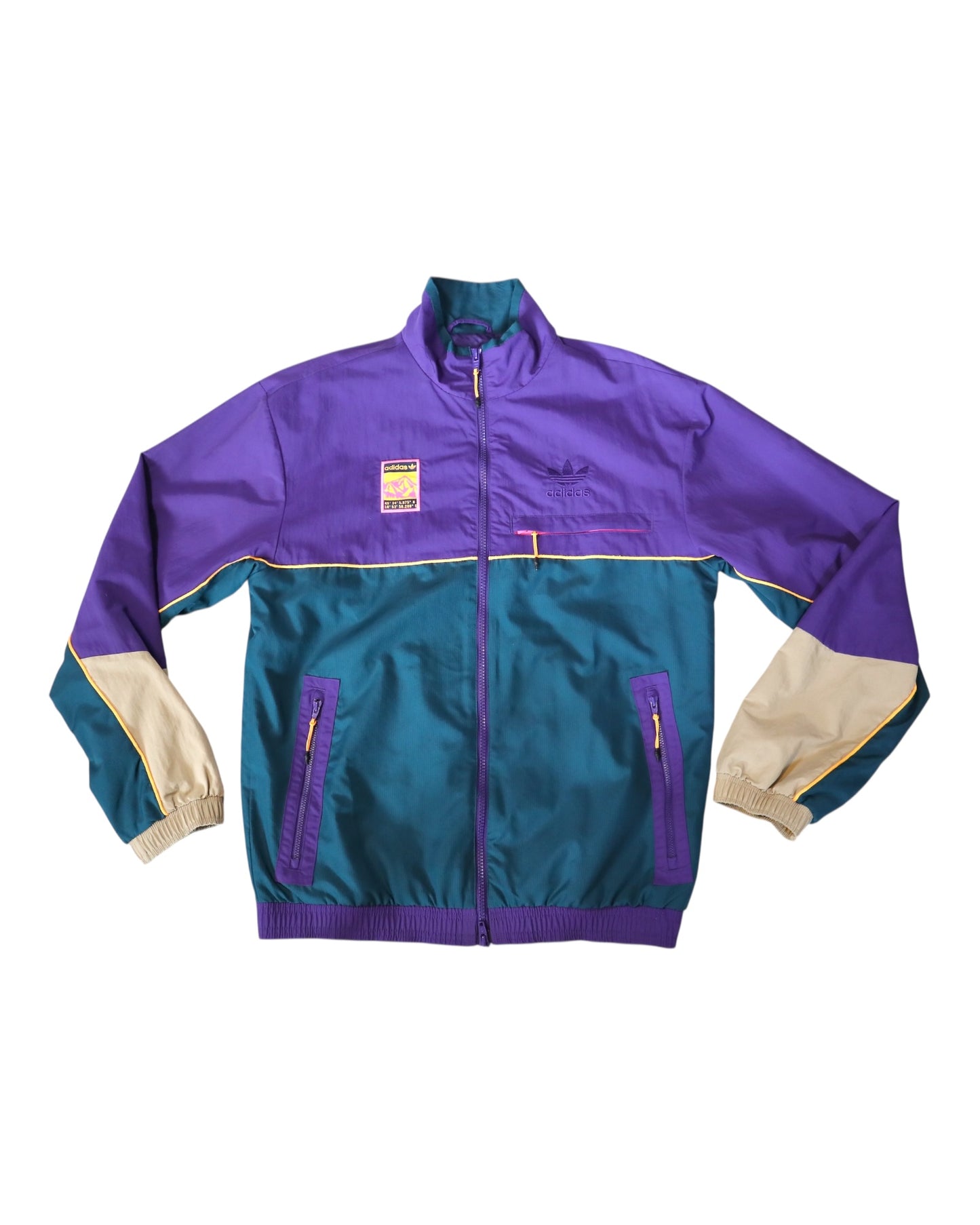 Adidas Windbreaker zip jacket (S)
