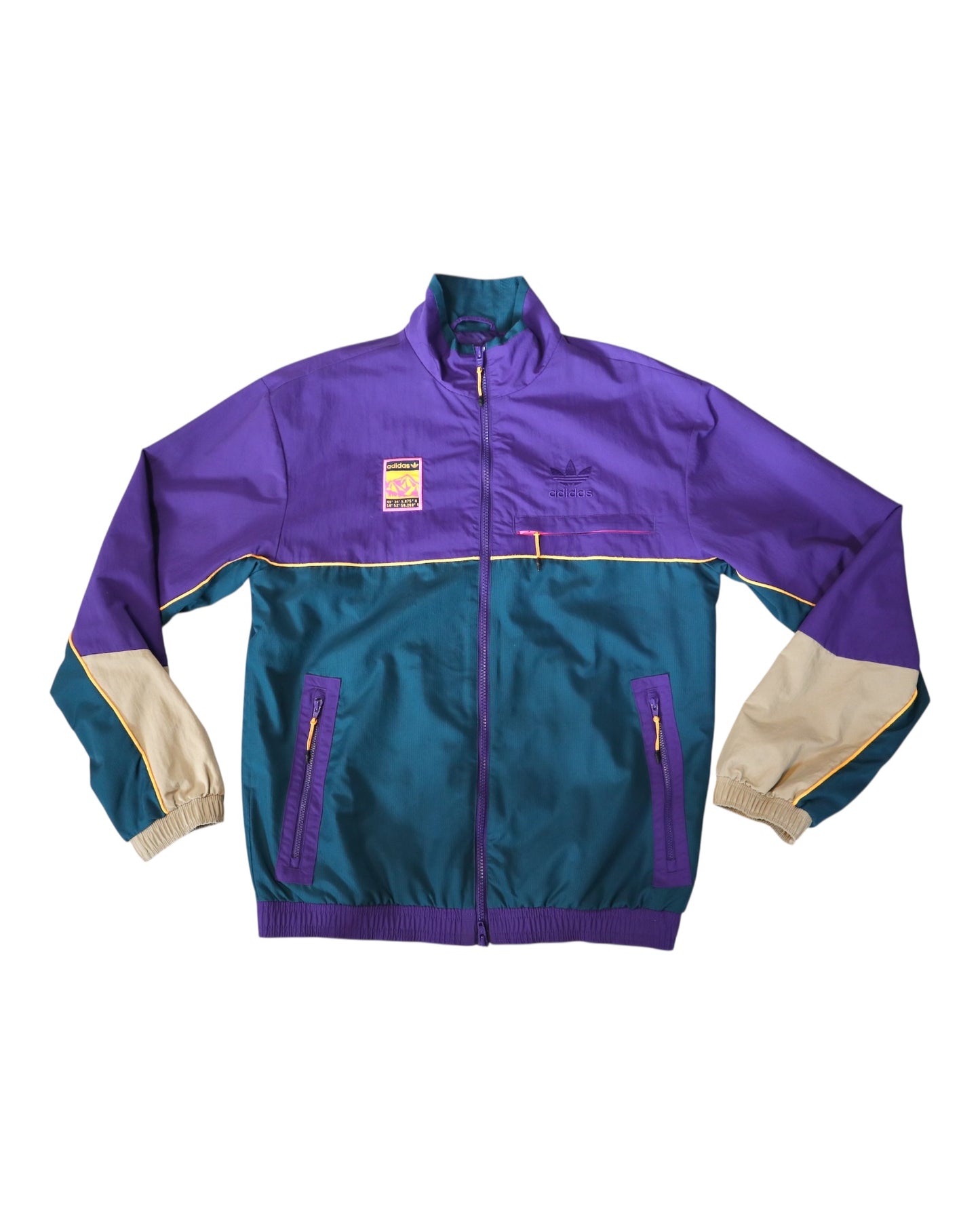 Adidas Windbreaker zip jacket (S)