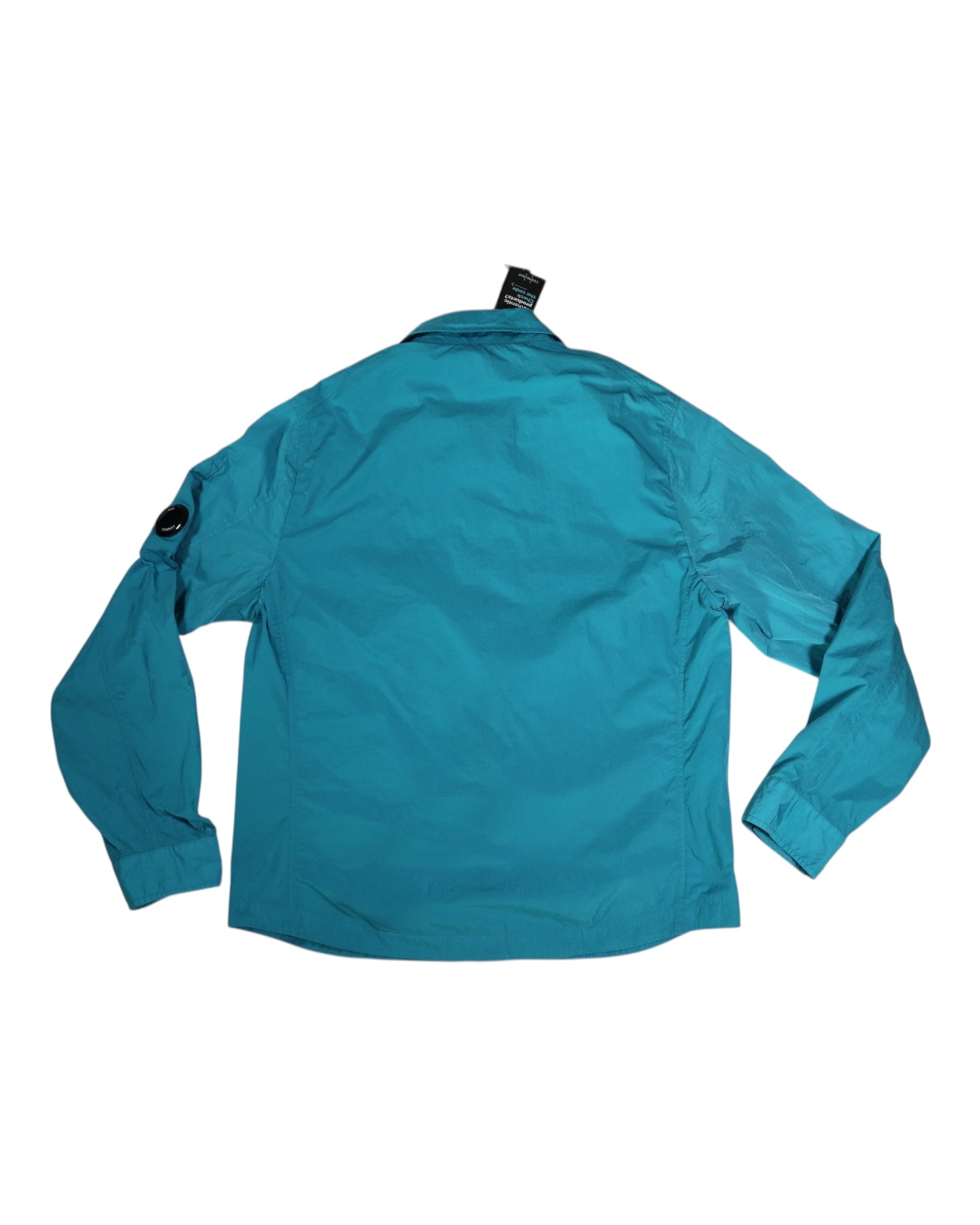 C.P Company - Chrome-R Lens-detail shirt jacket - Cobalt Blue (L)