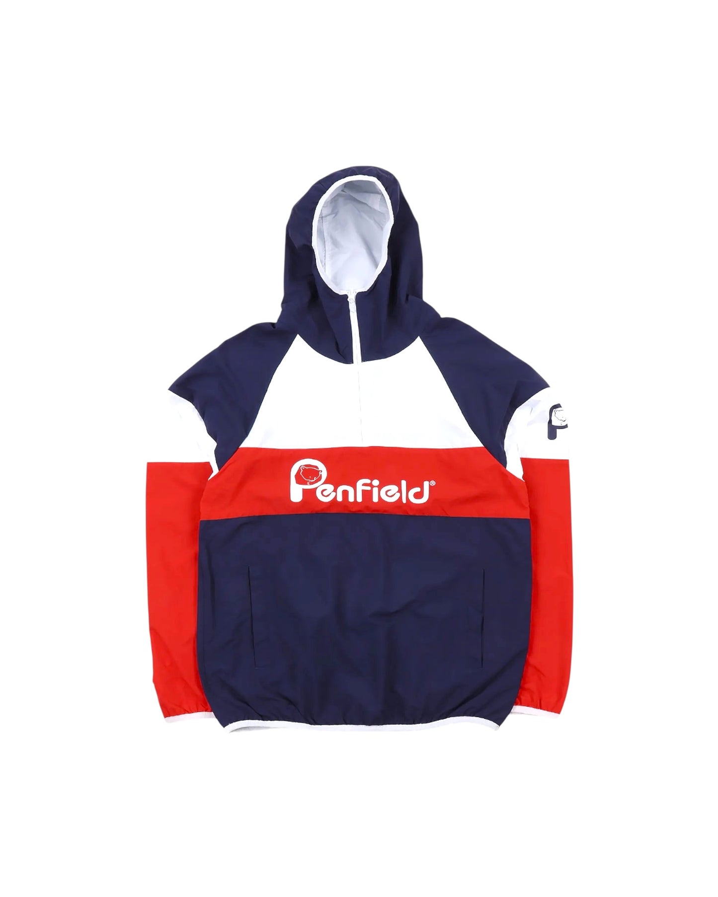 Penfield lightweight windrunner (Navy blue/white/red) (L)