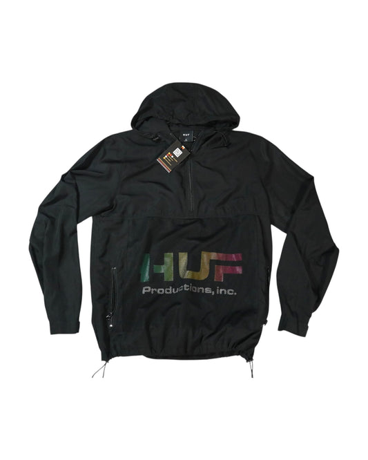 Huf - Huf Productions INC pullover jacket - Black (S)