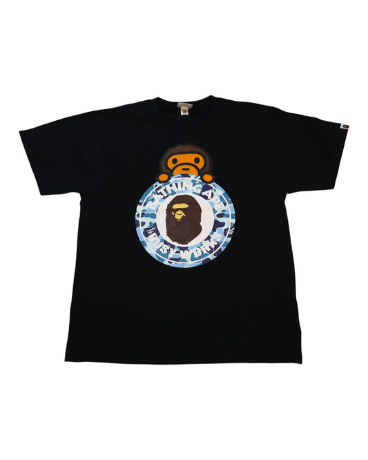 A Bathing Ape - Blue camo T (L)