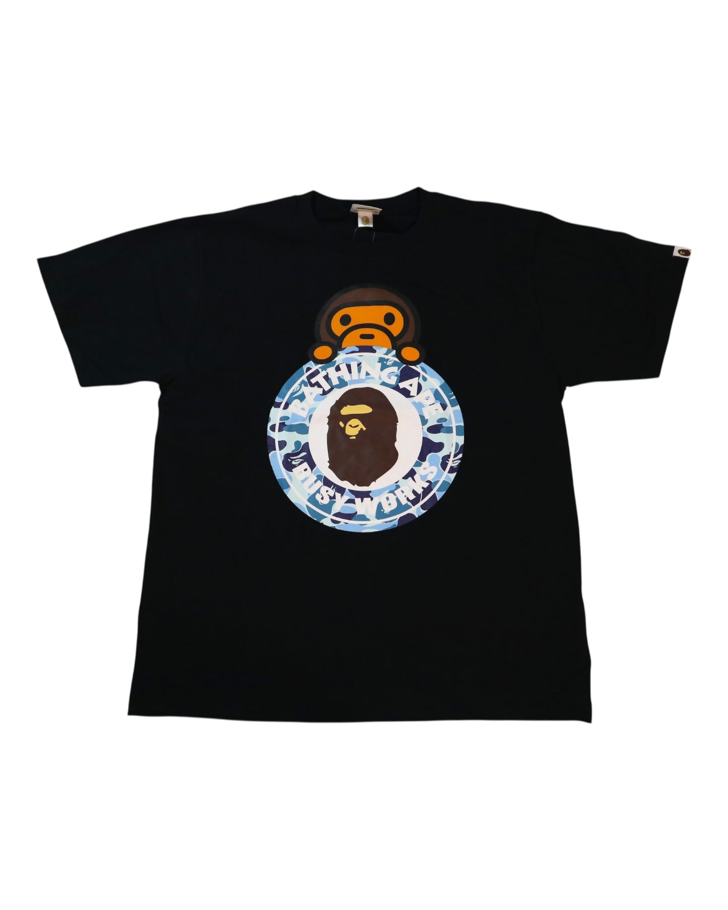 A Bathing Ape - Blue camo T (L)