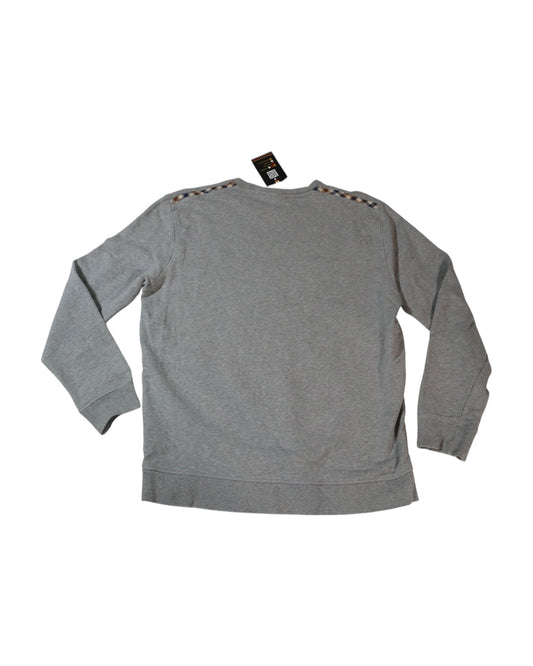 Aquascutum - Grey logo sweatshirt (L)