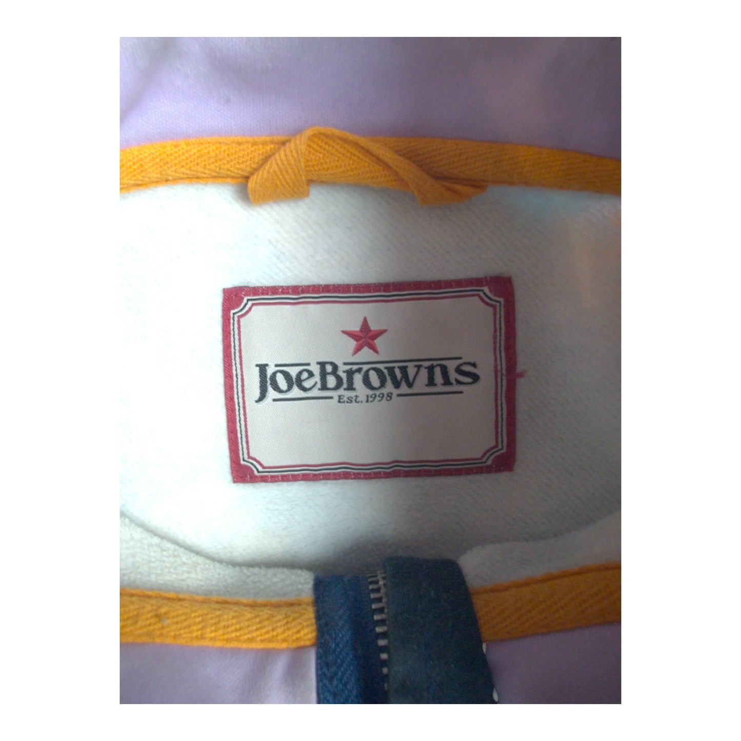 Joe browns zip up fleece top (L)