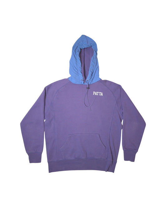 Patta - combo hoodie (nylon hood) (Purple) (M)