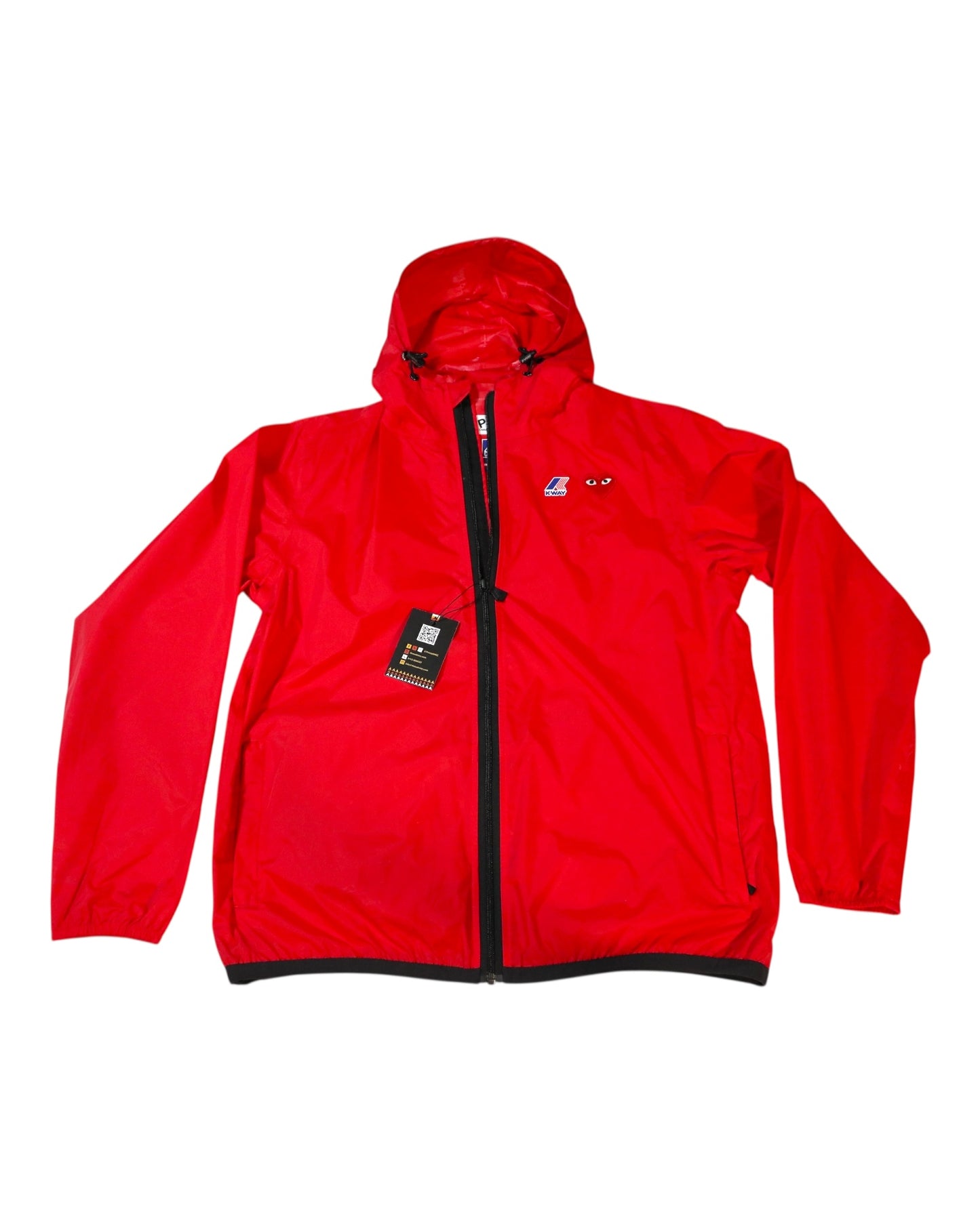 Commes Des Garçons PLAY x K-Way Full Zip Jacket (L)