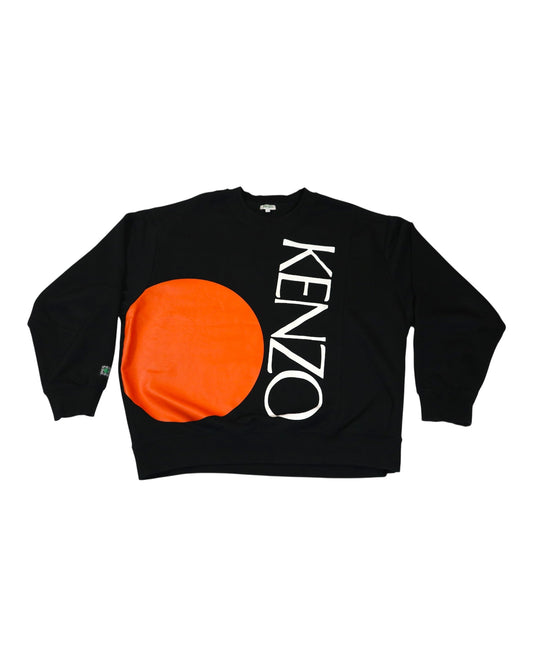 Kenzo "Orange circle" print sweatshirt (L)