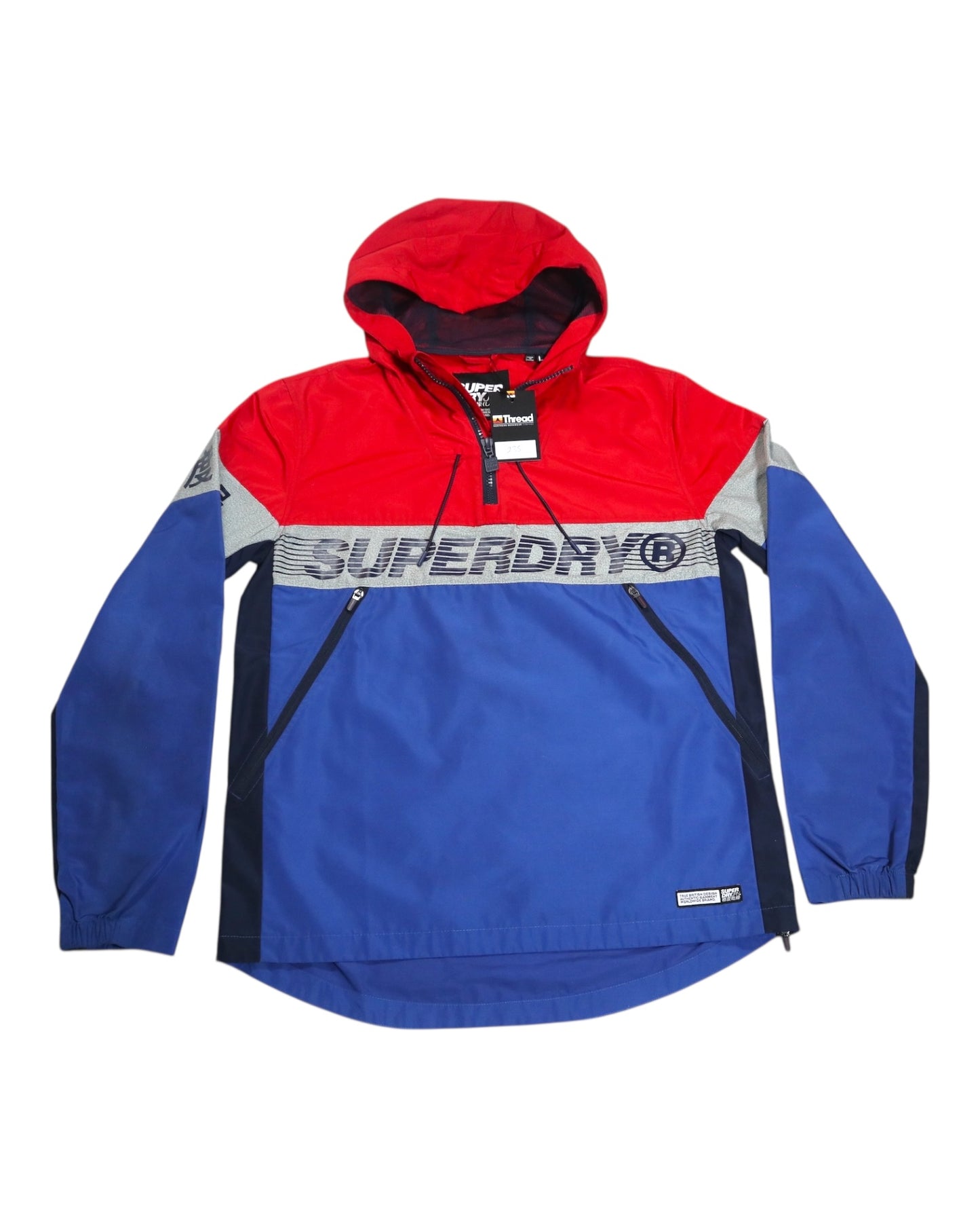Superdry Jacket red/blue (L)