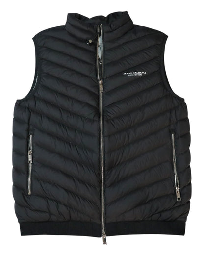 Armani - Double-face padded sleeveless down jacket (L)