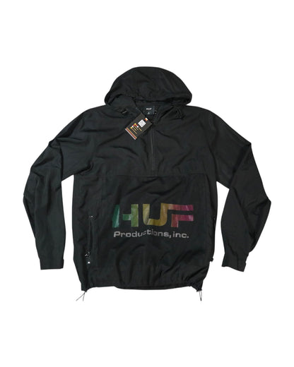 Huf - Huf Productions INC pullover jacket - Black (S)