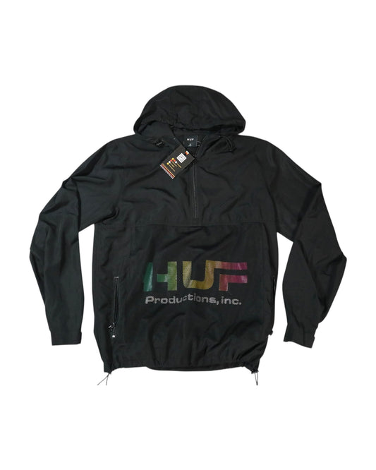 Huf - Huf Productions INC pullover jacket - Black (S)