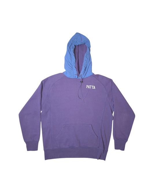 Patta - combo hoodie (nylon hood) (Purple) (M)
