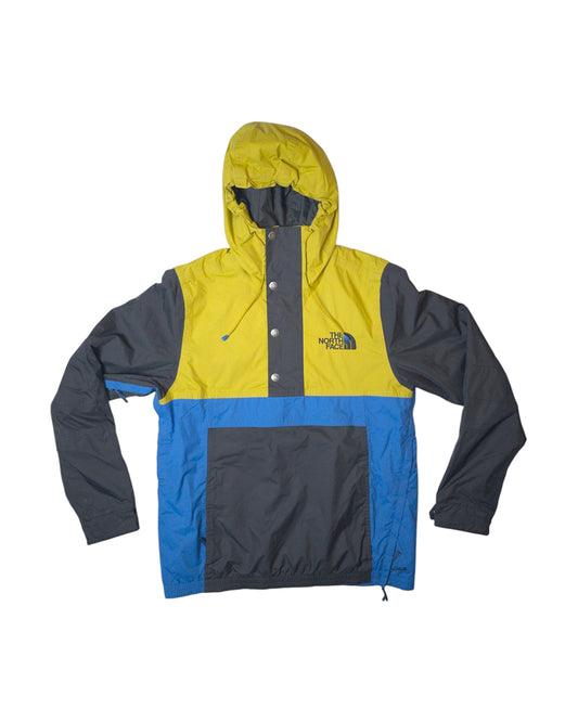 The North face Pullover Jacket Blue/Yellow/Black (M)